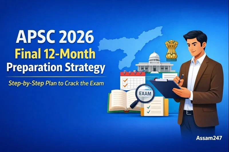 APSC 2026 Final 12-Month Preparation Strategy: Step-by-Step Plan to Crack the Exam