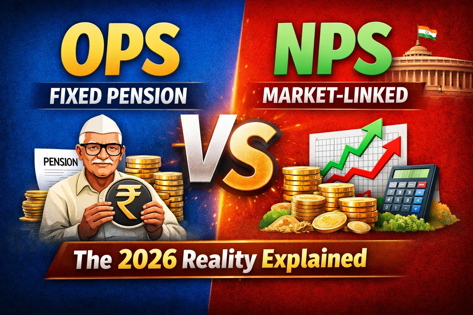 OPS vs NPS Explained (2026): Key Differences Every Government Employee Must Know