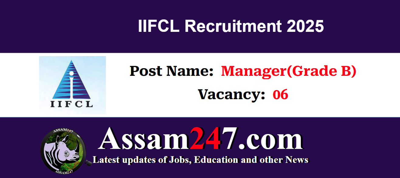 IIFCL Recruitment 2025 – Apply for Manager (Grade B) Posts